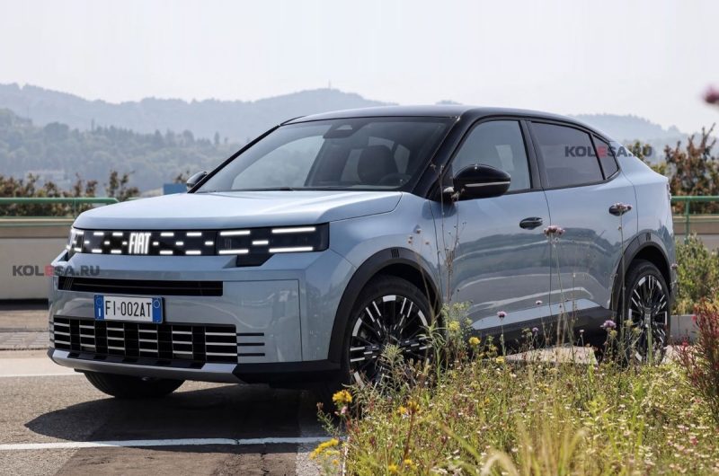 Fiat готовит кросс-купе Panda Fastback: новые изображения