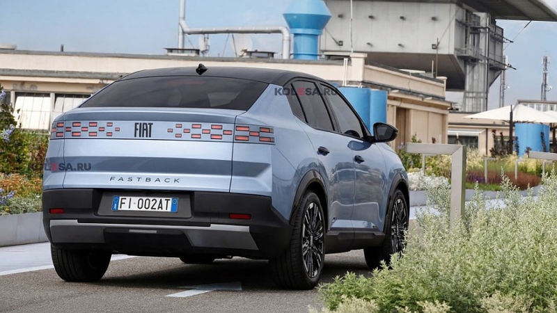 Fiat готовит кросс-купе Panda Fastback: новые изображения