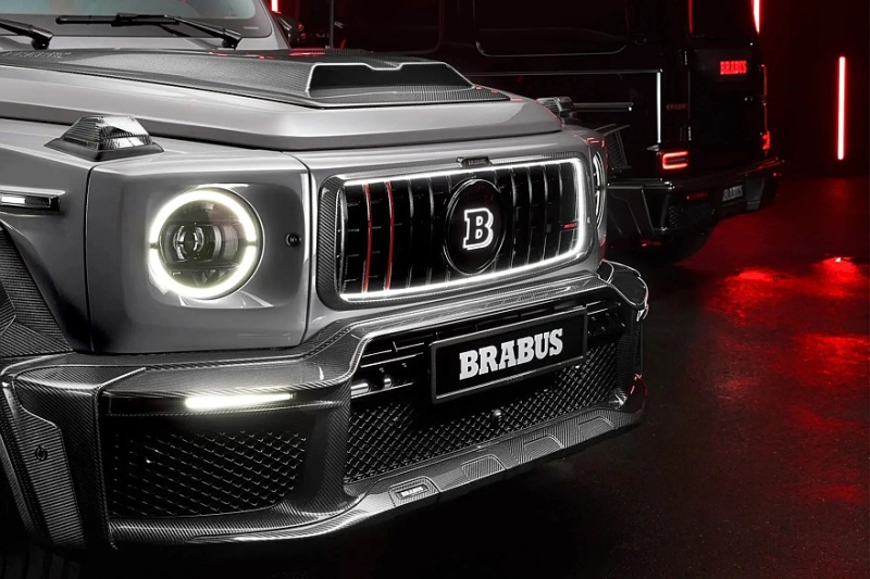 Новый Brabus 900 Rocket Edition дебютировал на очень крутых ностальгических колёсах