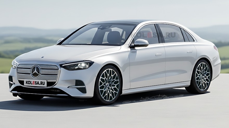 Новый электрический Mercedes-Benz E-класса: первые изображения