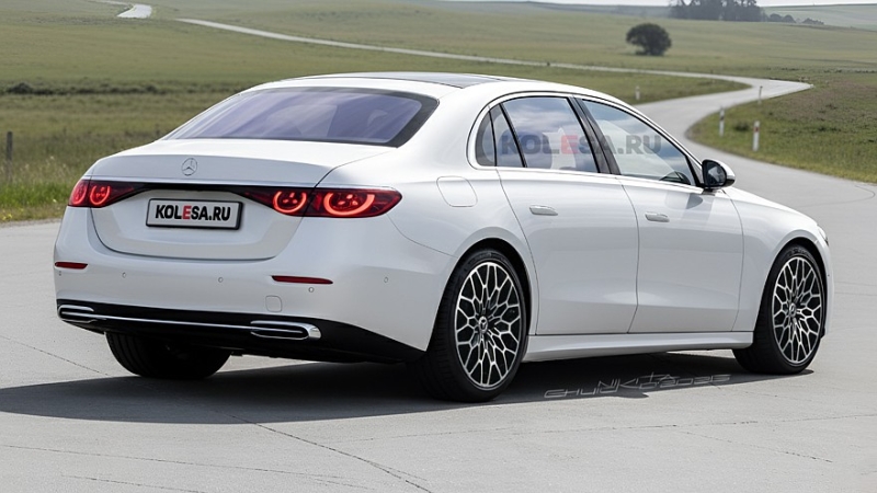 Новый электрический Mercedes-Benz E-класса: первые изображения