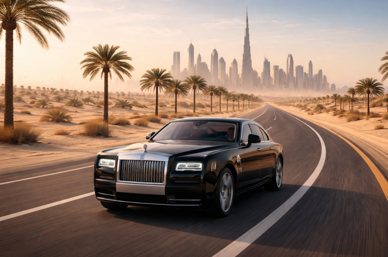 Премиальный прокат автомобилей в деловом центре Дубая