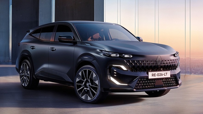 Renault Filante: новый флагманский гибридный кроссовер на платформе Geely и Volvo