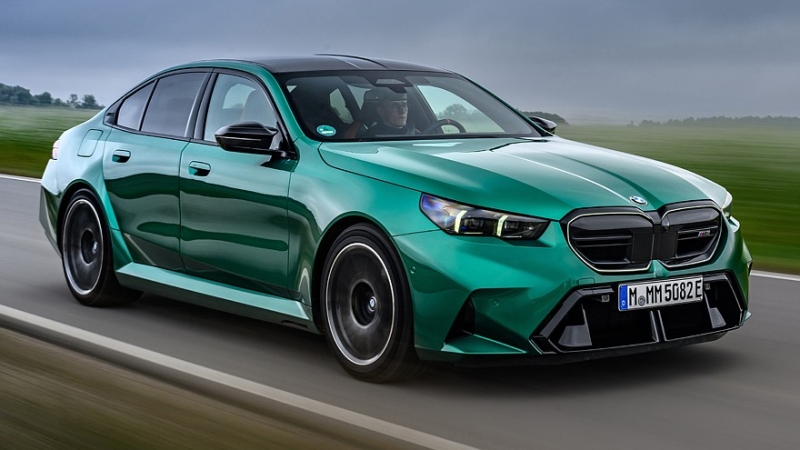 Рестайлинг BMW M5 (G90): новые изображения