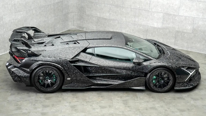 Алмаз, а не карбонарий: представлен Mansory Carbonado X на базе Lamborghini Revuelto
