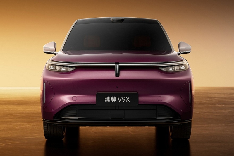 Great Wall полностью раскрыл внешность большого кроссовера Wey V9X