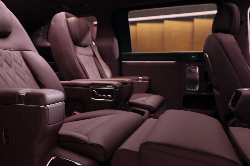 Минивэн Luxeed V9 от Chery и Huawei показал роскошный интерьер