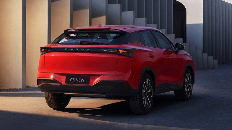 Новый кроссовер Omoda C5, предназначенный для РФ, показался на свежих фото