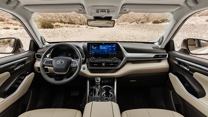 Новый трёхрядный кроссовер Toyota: первые изображения