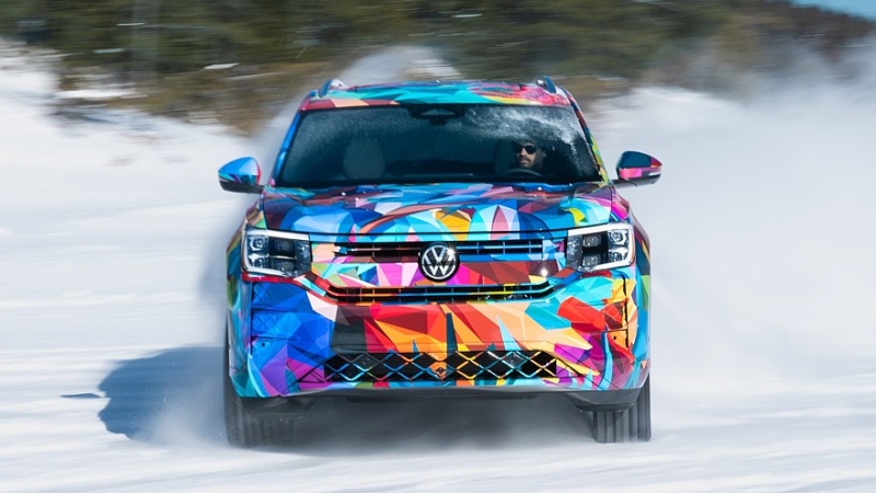 Новый Volkswagen Atlas для США готовится к премьере: есть отличия от &laquo;китайца&raquo;