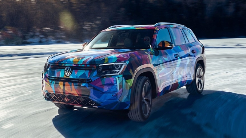 Новый Volkswagen Atlas для США готовится к премьере: есть отличия от &laquo;китайца&raquo;