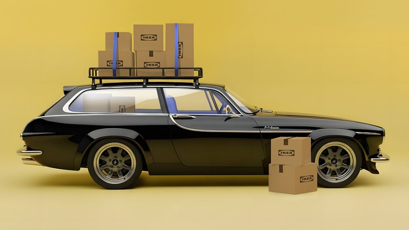 Рестомод Volvo P1800 ES Norrsken из Нидерландов: новая жизнь шведского шутинг-брейка