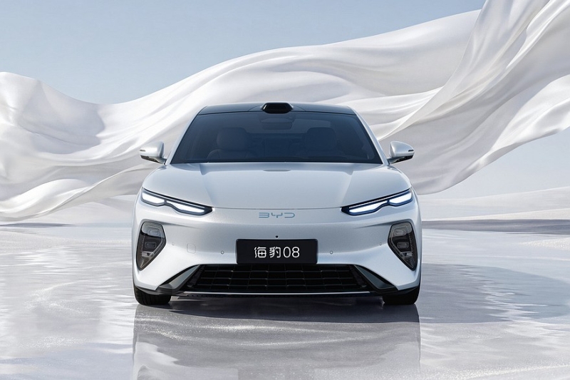 Ещё один флагман BYD: показан большой седан Seal 08