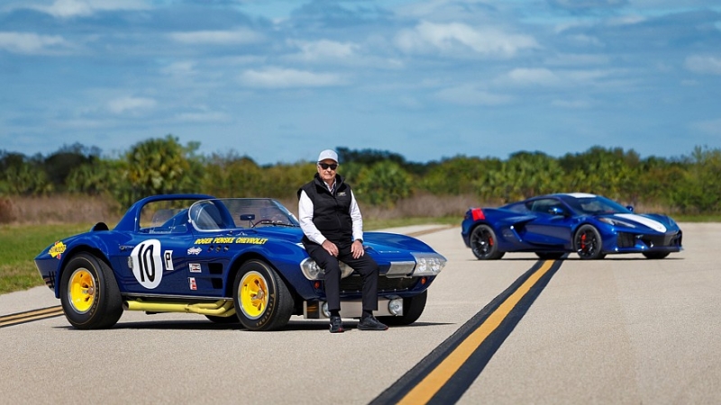 Новый Chevrolet Corvette Grand Sport с новым V8 показался на первых фотографиях