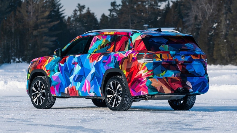 Новый Volkswagen Atlas готовится к дебюту в США: первое фото салона