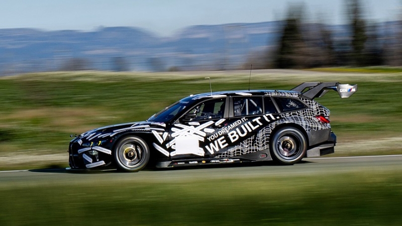 Сначала пошутили, а потом сделали всерьёз: представлен гоночный BMW M3 Touring 24H