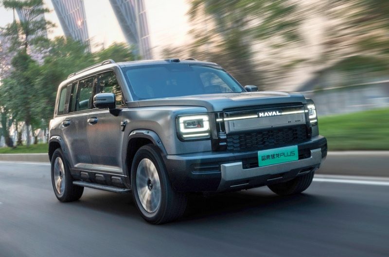 Удлинённый кроссовер Haval Raptor Plus: показан интерьер