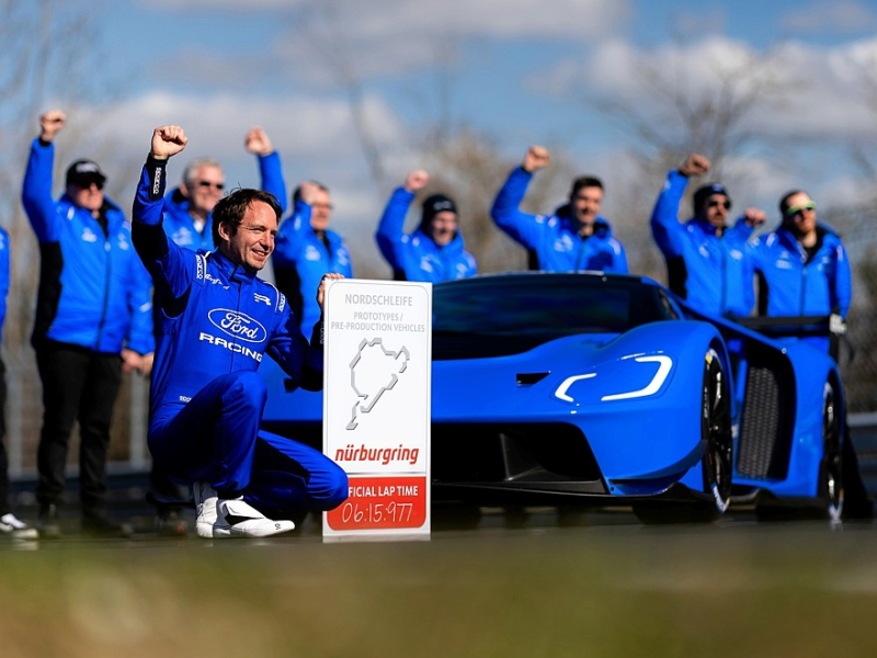 Ford GT Mk IV стал самым быстрым американским автомобилем на Нюрбургринге