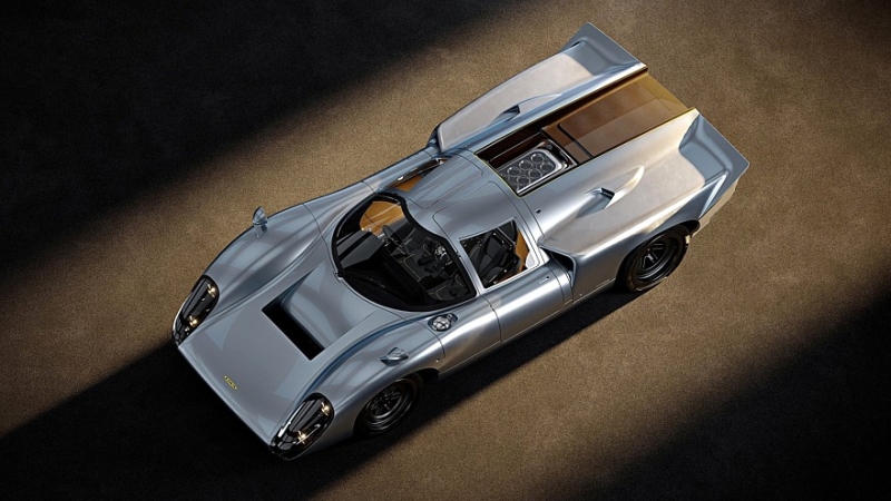 Гоночная легенда 1960-х Lola T70 возродилась в виде крутого заводского рестомода