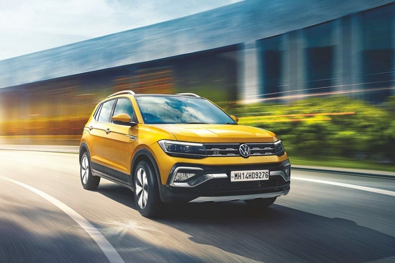 Недорогой кроссовер Volkswagen Taigun: на подходе рестайлинговая версия