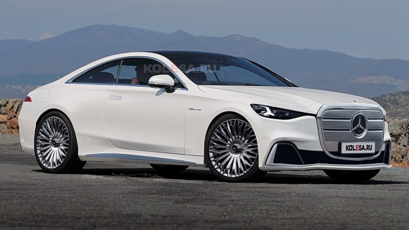 Новое купе Mercedes-Benz S-класса: первые изображения