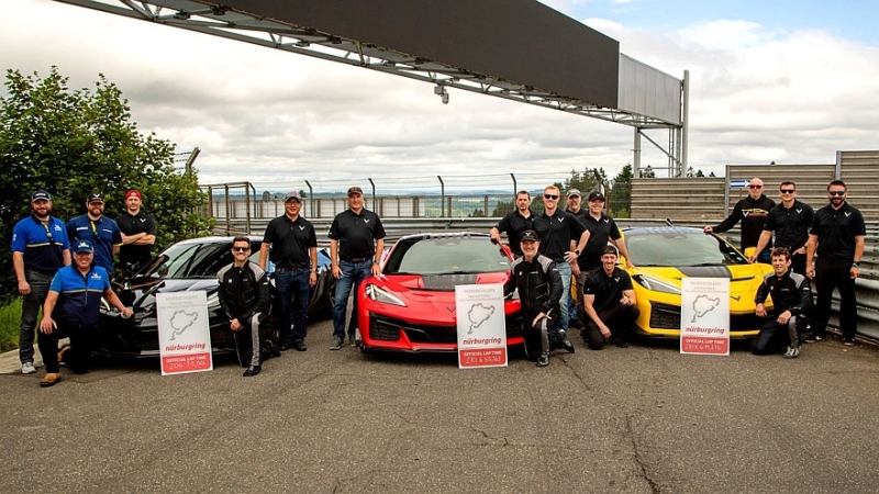 Chevrolet Corvette C8 на Нюрбургринге: три версии и один внеклассовый рекорд