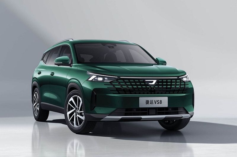 Флагманский кроссовер Jetta VS8 почти полностью рассекречен