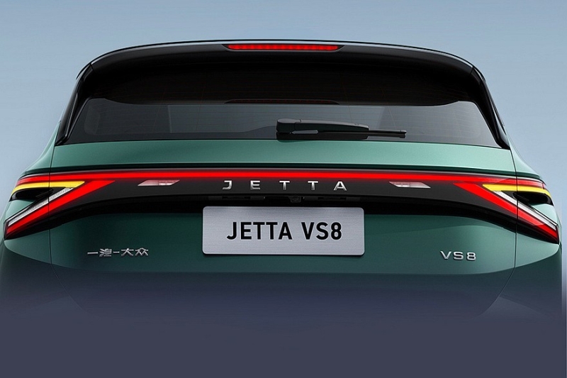 Флагманский кроссовер Jetta VS8 почти полностью рассекречен