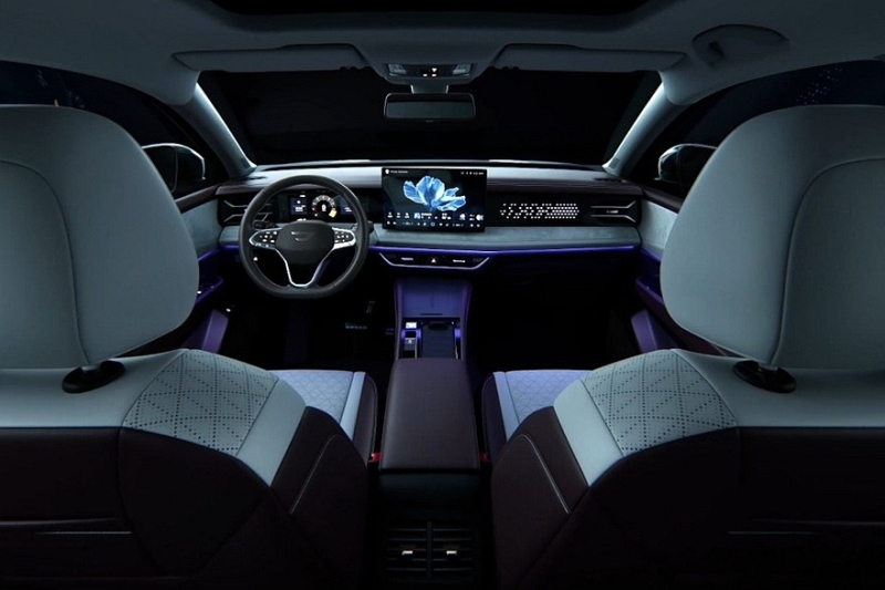 Флагманский кроссовер Jetta VS8 почти полностью рассекречен