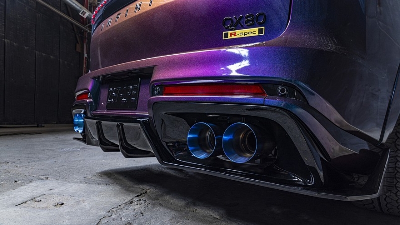 Infiniti QX80 R-Spec получил от Nissan GT-R Nismo бутурбомотор V6 с отдачей более 1000 л.с.