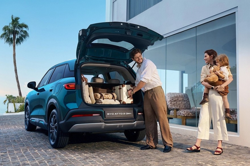 Кроссовер BYD Atto 2 для Европы получил новую начинку