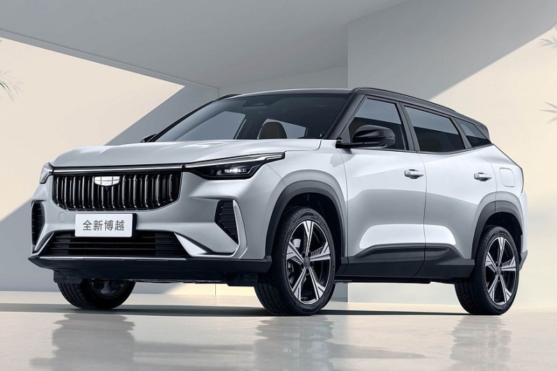 Кроссовер Geely Cityray преобразился снаружи и внутри