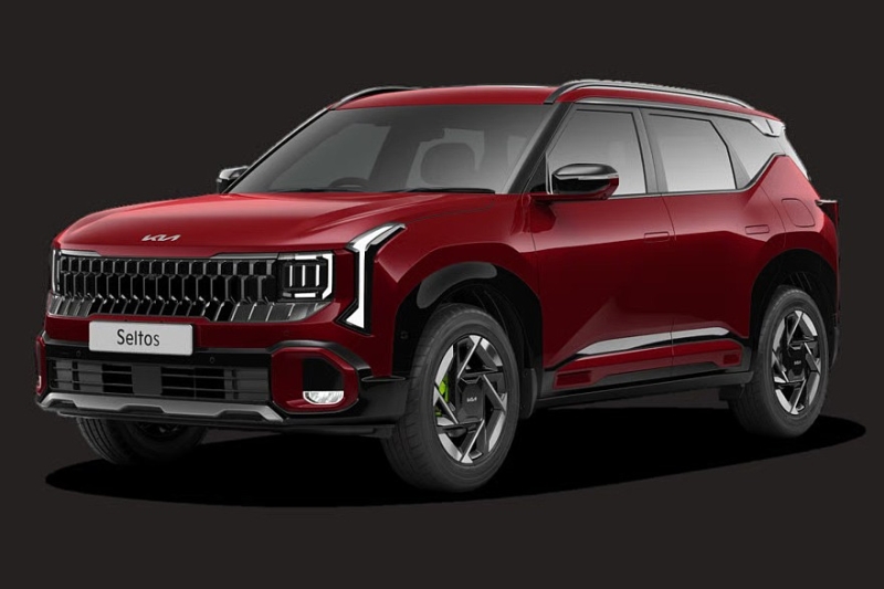 Кроссовер Kia Seltos нового поколения: больше и агрессивнее, есть гибрид и дизель