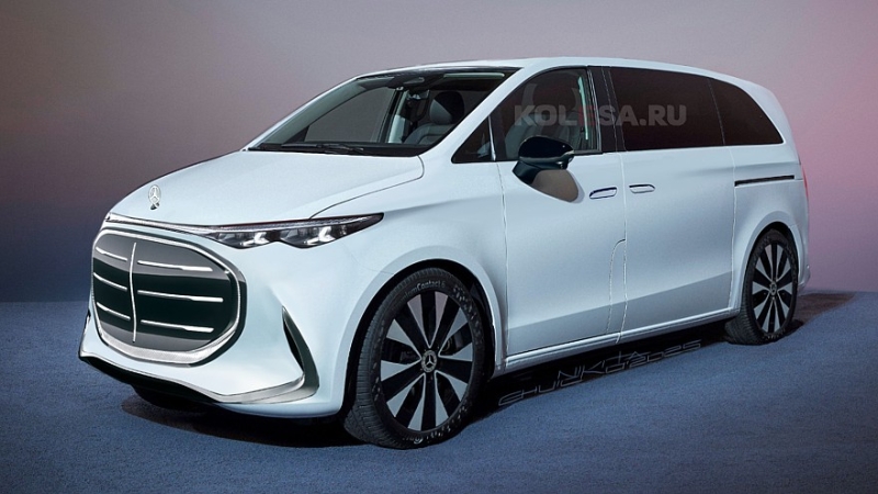 Новый Mercedes-Benz V-класса: первые изображения