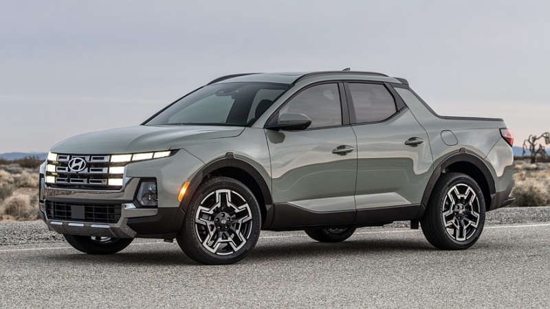 Новый рамный пикап Hyundai: первые изображения