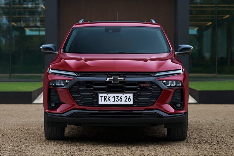 Обновлённый Chevrolet Tracker выходит на рынок: модный дизайн и два мотора