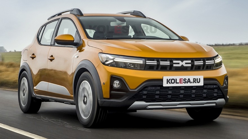 Обновлённый Dacia Sandero Stepway: первые изображения