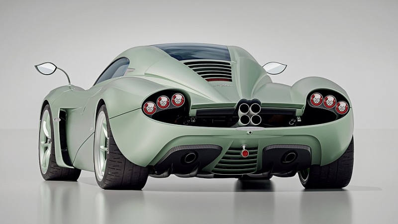 Pagani Huayra Codalunga Speedster: длинный хвост, съёмная крыша и 7-ступенчатая МКП
