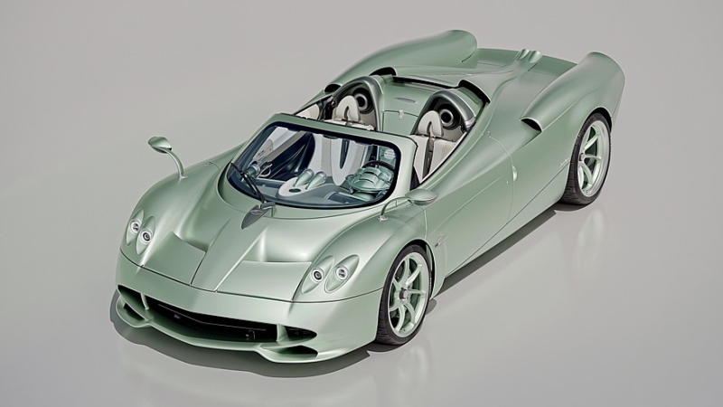 Pagani Huayra Codalunga Speedster: длинный хвост, съёмная крыша и 7-ступенчатая МКП