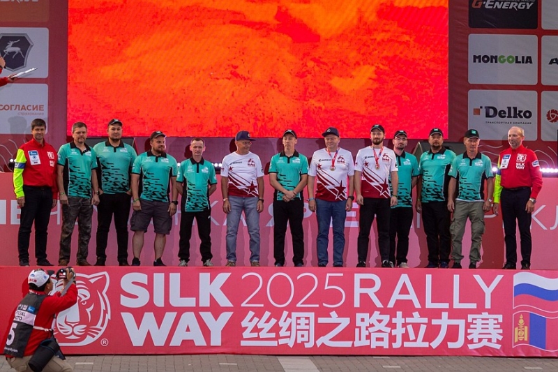 Ралли «Шёлковый путь – 2025» завершено: команда ГАЗ Рейд Спорт с бронзой в Т1!