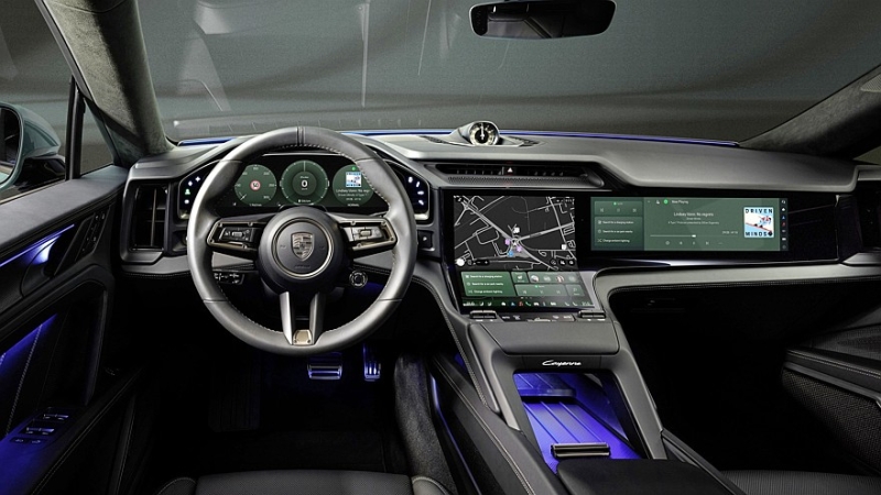 Раскрыт салон нового Porsche Cayenne: экраны, экраны, опять экраны… и подогрев дверей