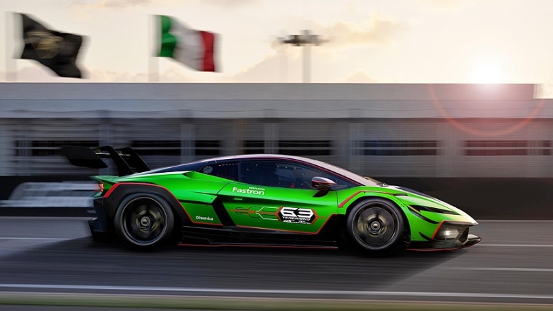 Трековый Lamborghini Temerario Super Trofeo: задний привод без гибридной надстройки