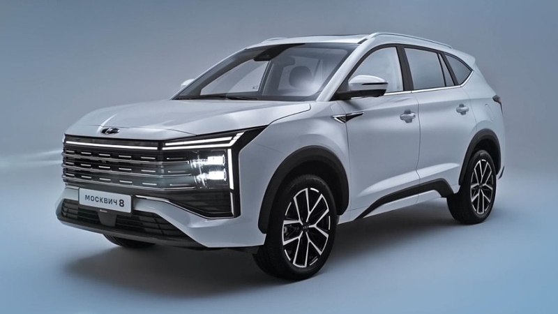 В России стартовали продажи флагманского кроссовера Москвич 8: полный прайс-лист